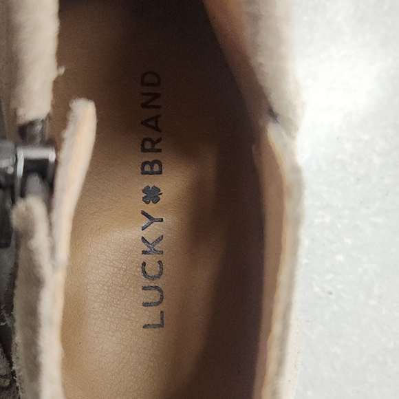 Lucky Brand Womens Fhuna Boot Short Booties Gray Size 7.5 - Picture 9 of 9